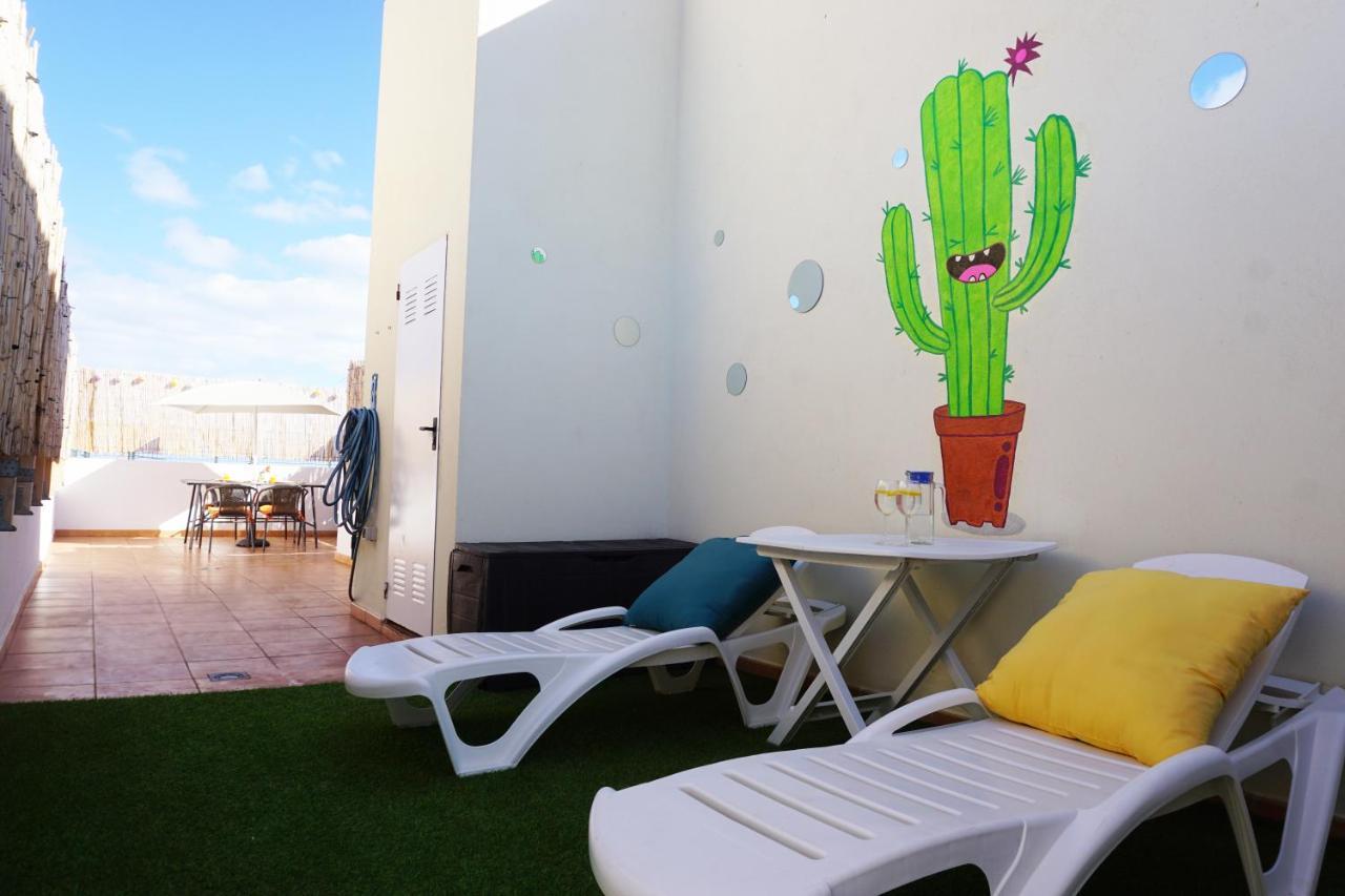 Apartamento Con Azotea Privada #Thefunnycactus Lägenhet Puerto del Rosario  Exteriör bild